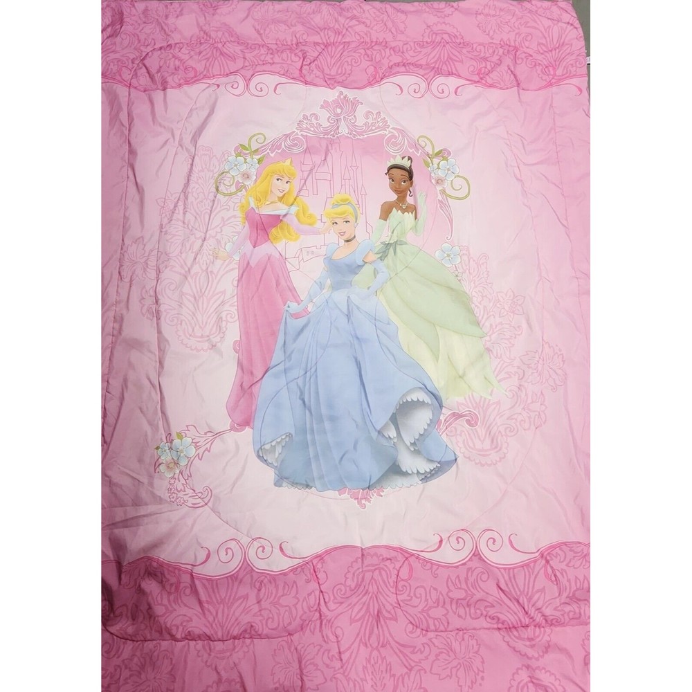 Disney Princesses 5 piece Double Twin Size Comforter and Sheet Set